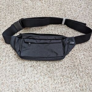 Black Waist Bag